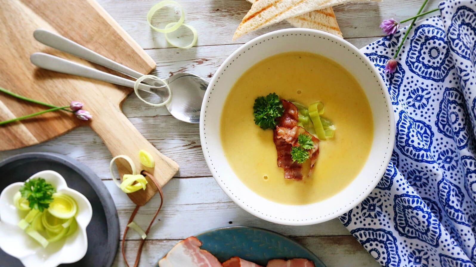 Zeleninová polévka - recept MORA