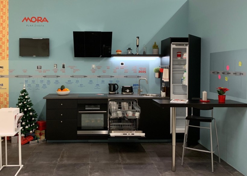 Nová kuchyně MORA na výstavě Made in Czechoslovakia v Národním technickém muzeu