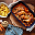 Nejlepší recept na v troubě pečená kuřecí stehna s kořenovou zeleninou